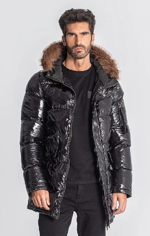 Mega Discount Black iD Glossy Coat