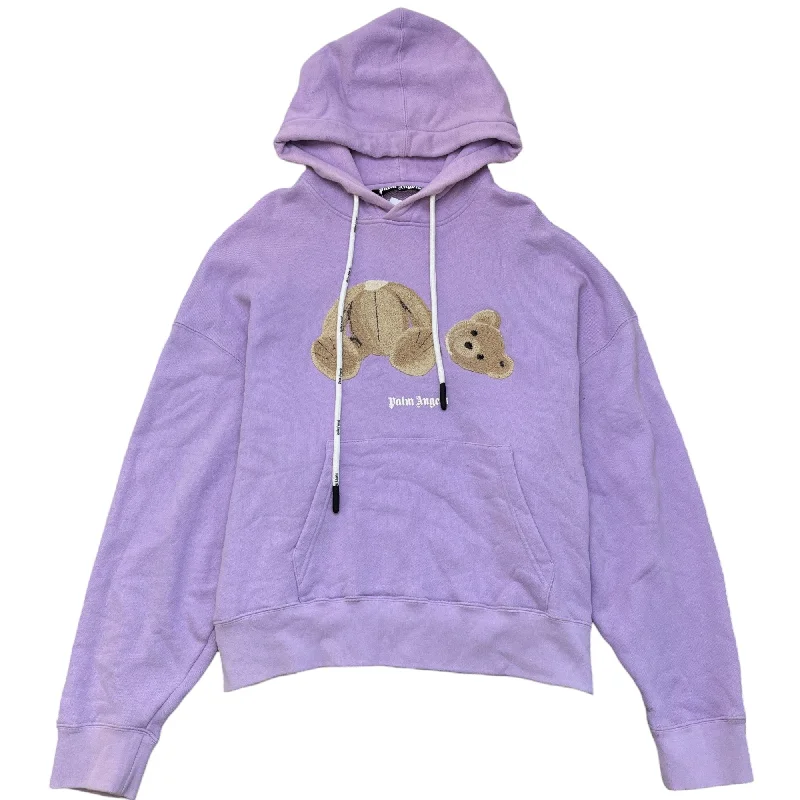 Take Action Men's Kill The Bear Hoodie Purple Size L