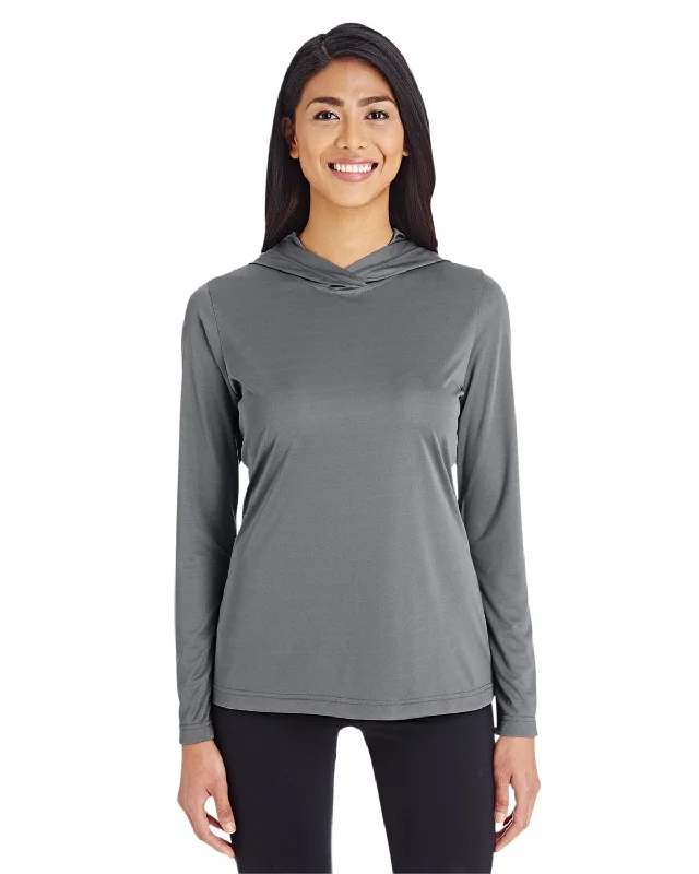 Your Weekend, Your Savings Team 365 Ladies Zone Performance Hoodie | Sport Graphite