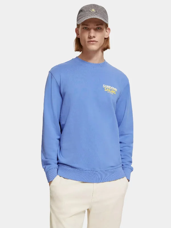 Big Savings Boat artwork sweatshirt
