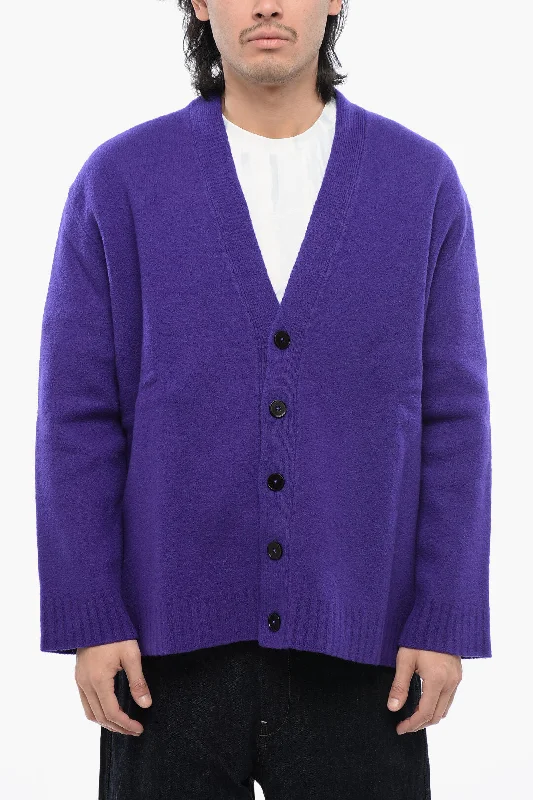 Weekend Sale: Don't Miss Out Jil Sander Boiled Wool Cardigan