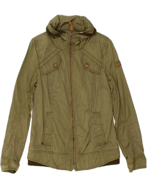 Weekend Offers That Sizzle CAMEL ACTIVE Womens Utility Jacket EU 38 Medium Khaki Cotton Weekend Offers That Sizzle CAMEL ACTIVE Womens Utility Jacket EU 38 Medium Khaki Cotton