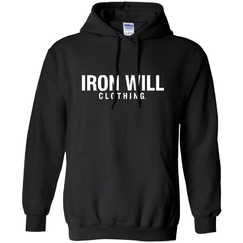 Weekend Shopping Bliss Iron Will Clothing Logo Hoodie