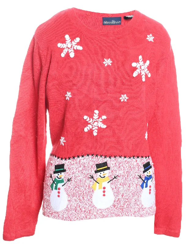 Shop Now Snowman Christmas Jumper - L