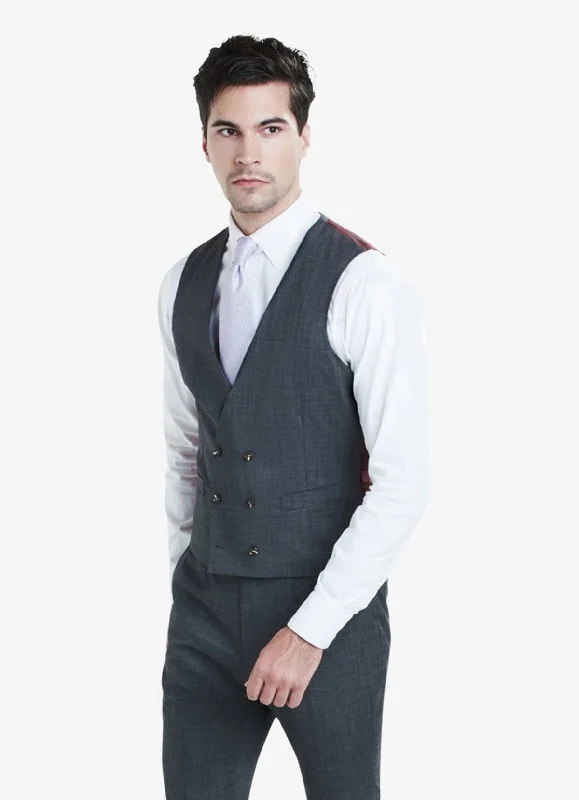 Final Clearance Grey Plain Waistcoat