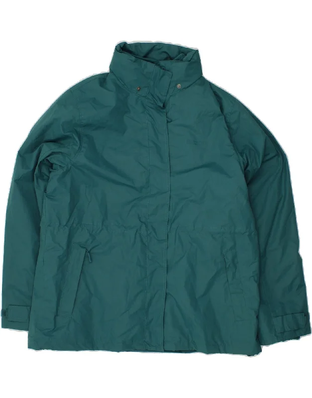 Weekend Savings Fiesta MOUNTAIN WAREHOUSE Womens Windbreaker Jacket UK 20 2XL Turquoise Polyester Weekend Savings Fiesta MOUNTAIN WAREHOUSE Womens Windbreaker Jacket UK 20 2XL Turquoise Polyester