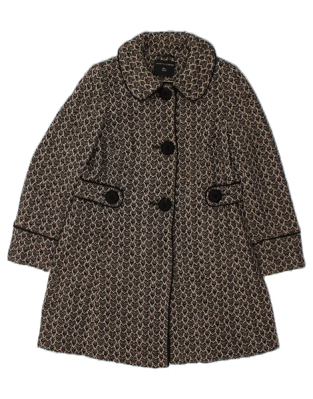 Weekend Price Cuts Galore DOROTHY PERKINS Womens Abstract Pattern Overcoat UK 18 XL Grey Wool Weekend Price Cuts Galore DOROTHY PERKINS Womens Abstract Pattern Overcoat UK 18 XL Grey Wool