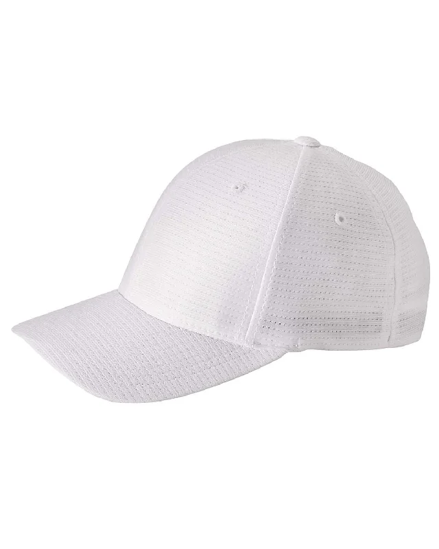 Year-End Sale Yupoong Cool & Dry Tricot Cap | White