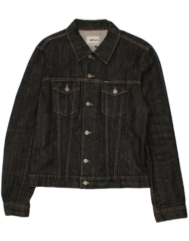 Weekend Offers That Shine GAS Womens Denim Jacket UK 18 XL Grey Cotton