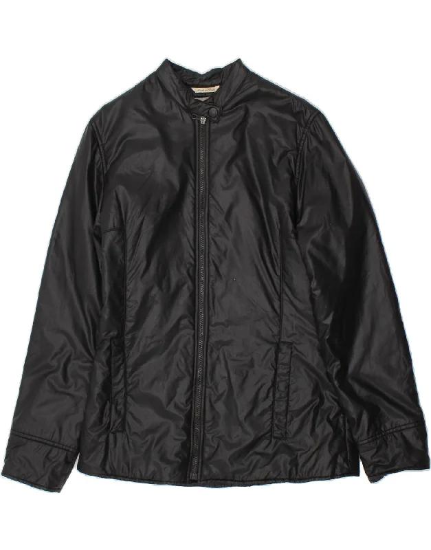 Weekend Bargains to Grab FENDISSIME Womens Bomber Jacket IT 46 Large Black Polyamide Weekend Bargains to Grab FENDISSIME Womens Bomber Jacket IT 46 Large Black Polyamide