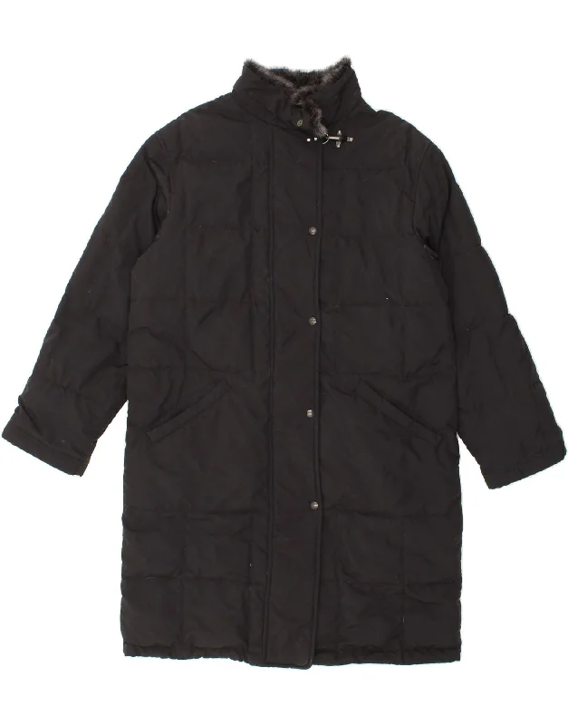 Weekend Bargains to Celebrate FAY Womens Padded Coat UK 14 Medium Black