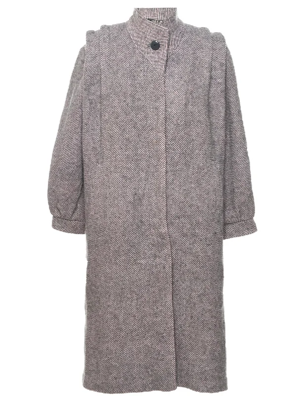 Instant Savings Single Breasted Wool Coat - XL