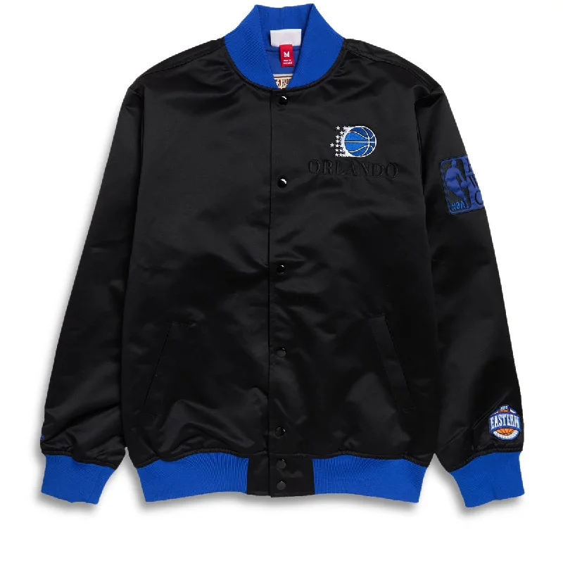 Crazy Deal Mitchell & Ness x NBA Team OG 3.0 Magic Vintage Logo Satin Jacket - Black Crazy Deal Mitchell & Ness x NBA Team OG 3.0 Magic Vintage Logo Satin Jacket - Black
