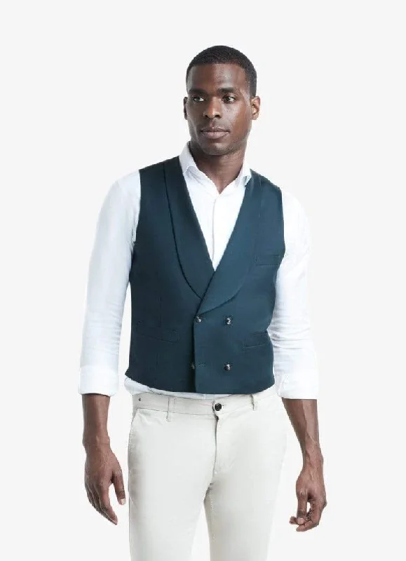 Act Fast Green Waistcoat