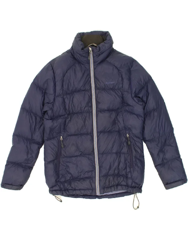 Weekend Savings Fiesta ROHAN Womens Padded Jacket UK 10 Small Navy Blue Polyacrylic