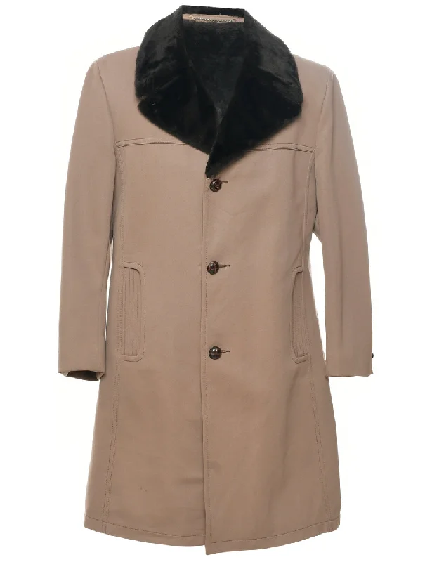 Make Your Weekend Count with Savings Single Breasted Coat - L