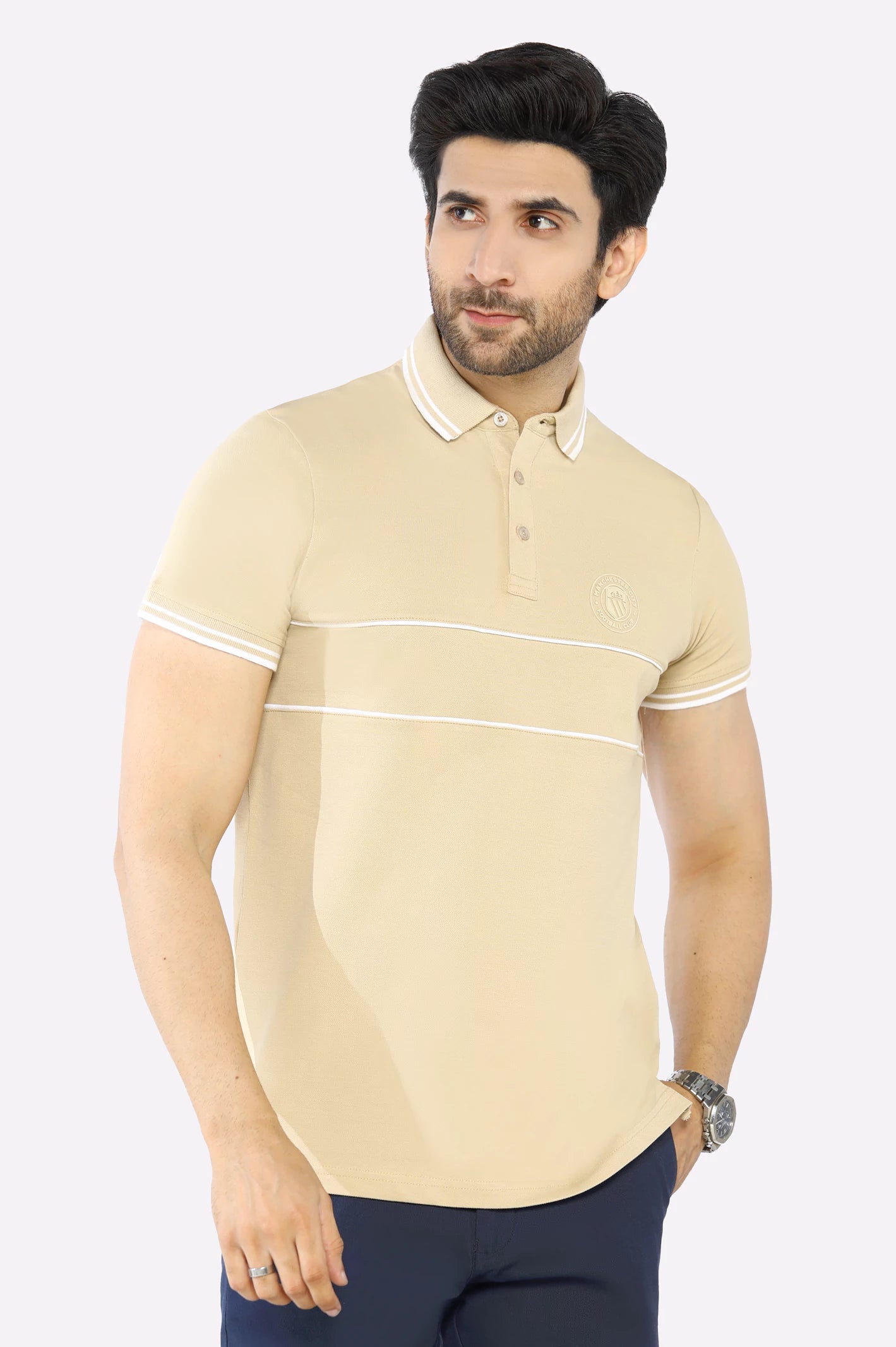 Limited Supply Jacquard Collar Polo