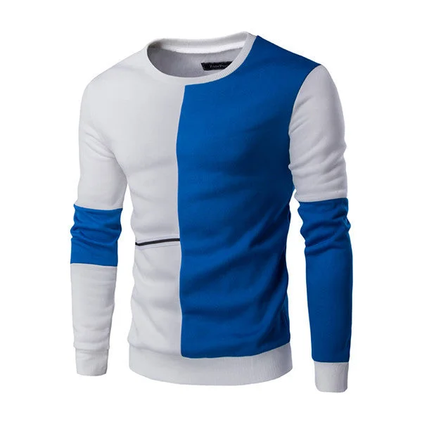 blue white