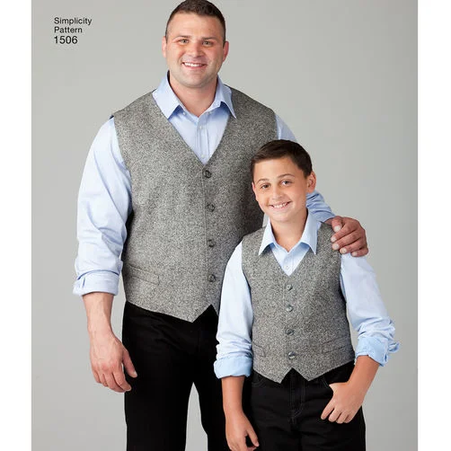 The Best Deal Simplicity Men's/Boys Waistcoat S1506
