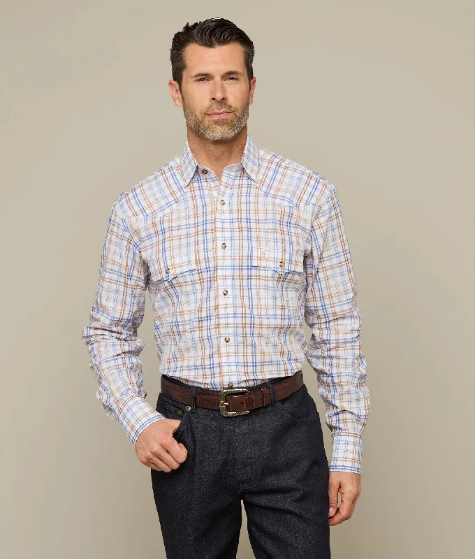 Now Available El Paso Plaids :: Brown Blue
