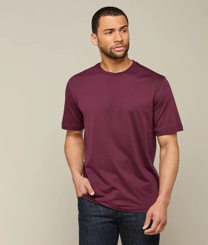 Buy Today Lucchese Pima Cotton Tee :: Purple