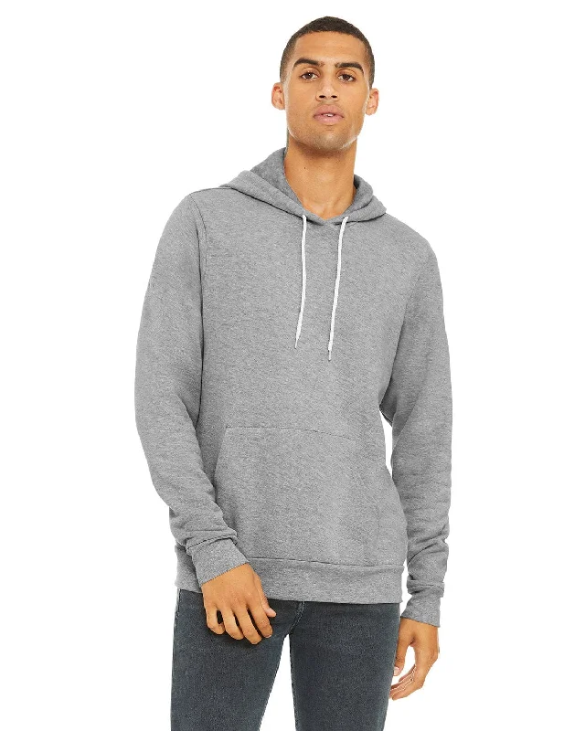 Amazing Value Bella+Canvas Unisex Sponge Fleece Pullover Hoodie | Athletic Heather