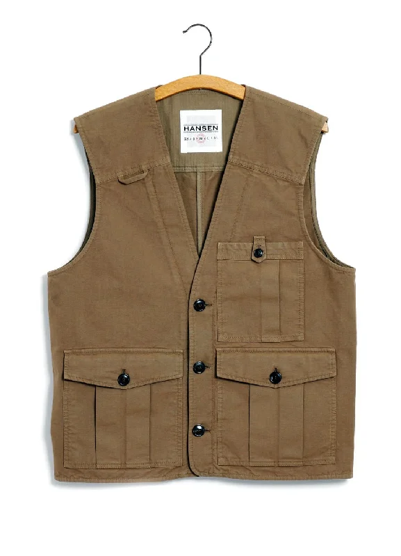 Lowest Rates HEKTOR | Utility Vest | Khaki