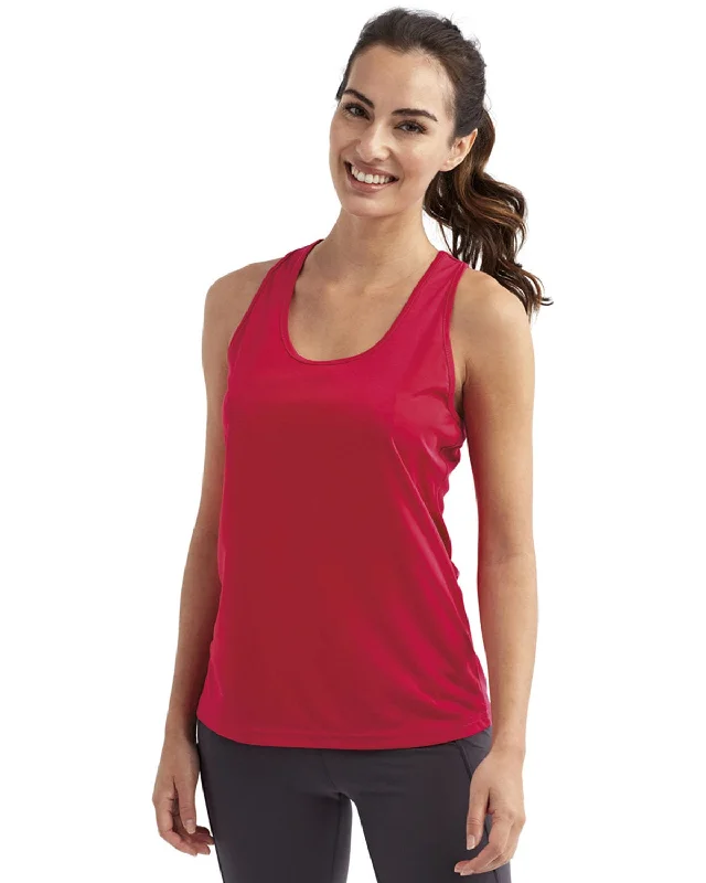 Instant Savings TriDri Ladie's Knot-Back Venus Tank | Hot Pink