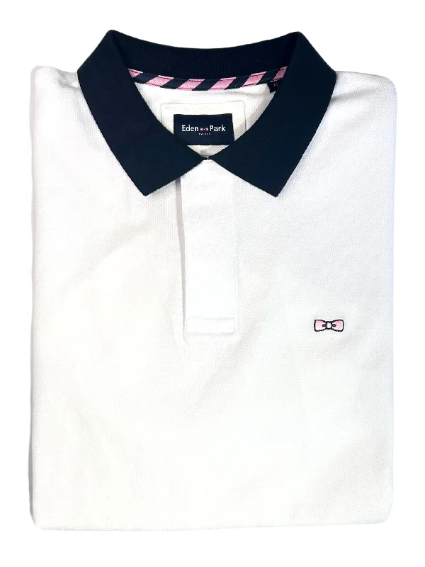 Extra Discount SHORT SLEEVED POLO WHITE