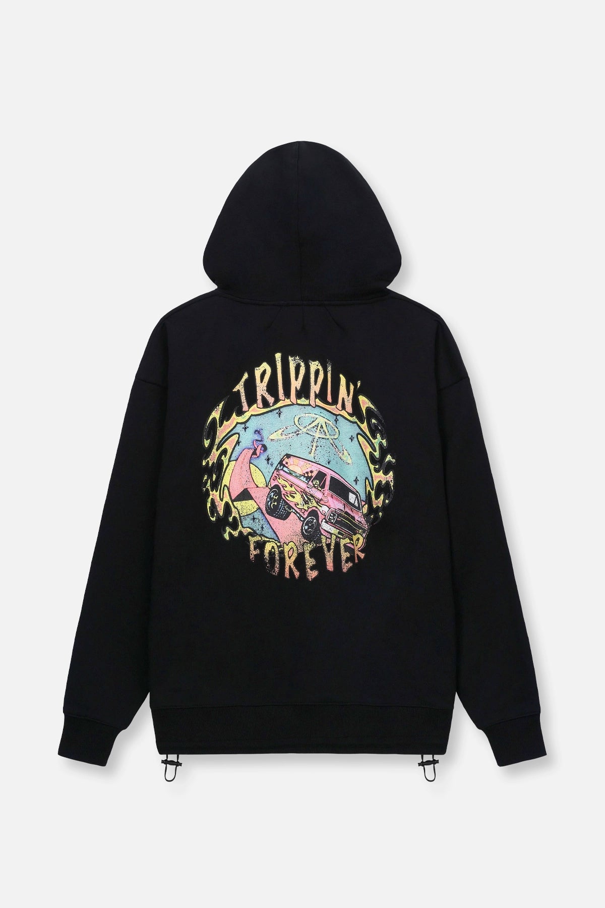 Great Deal OVERSIZED HOODIE | BLACK TRIPPING FOREVER