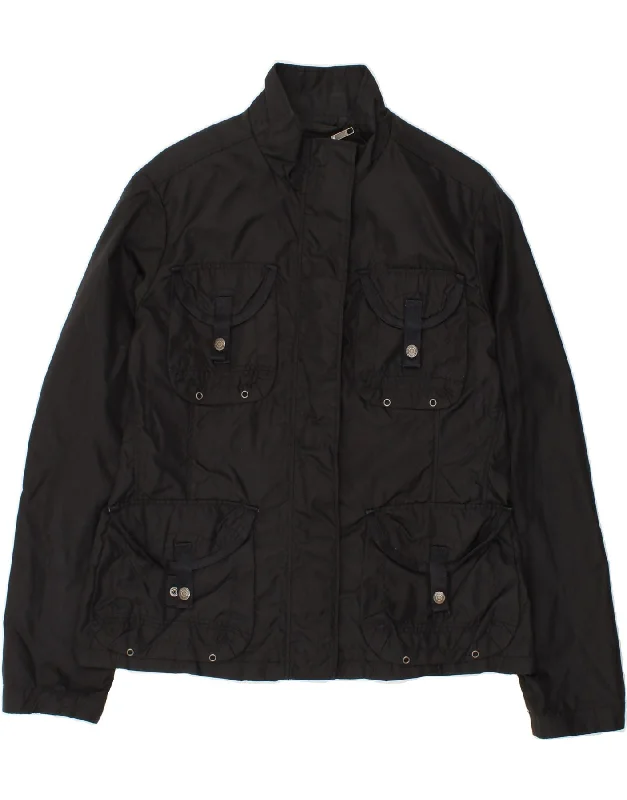 Super Bargain MUSTANG Womens Utility Jacket UK 18 XL Black Polyamide