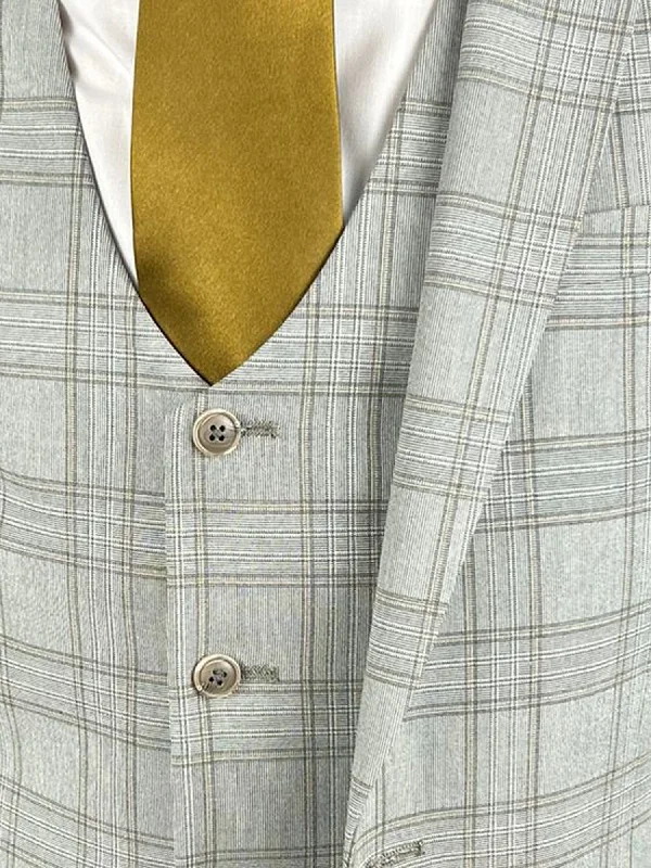 Take Advantage Check Waistcoat