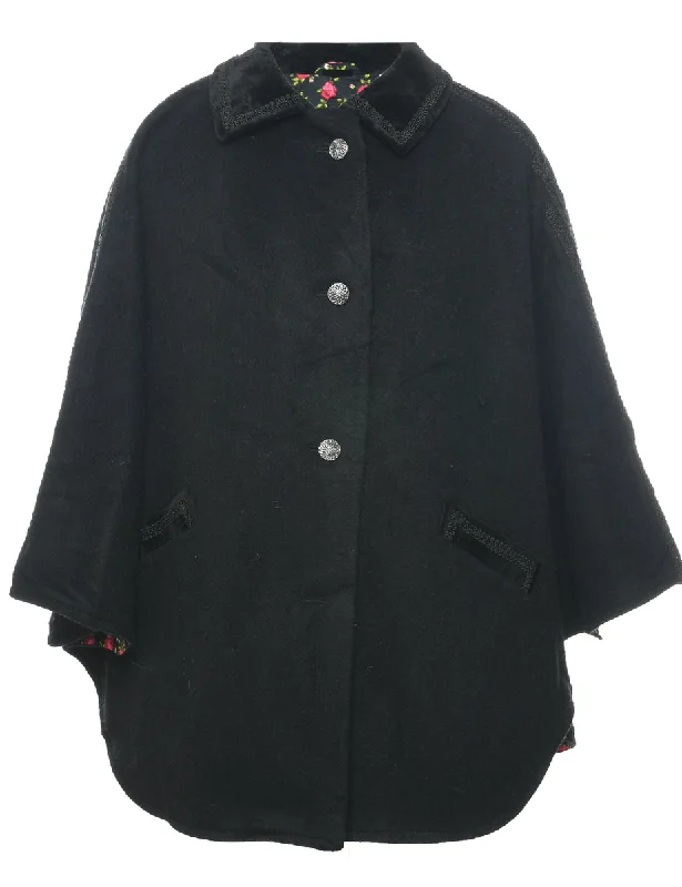 Time-Limited Offer Single Breasted Cape - L