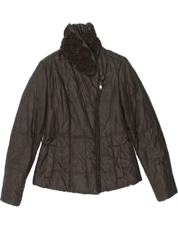 Weekend Deals That Spark ARMANI COLLEZIONI Womens Padded Jacket IT 40 Small Grey Polyamide Weekend Deals That Spark ARMANI COLLEZIONI Womens Padded Jacket IT 40 Small Grey Polyamide