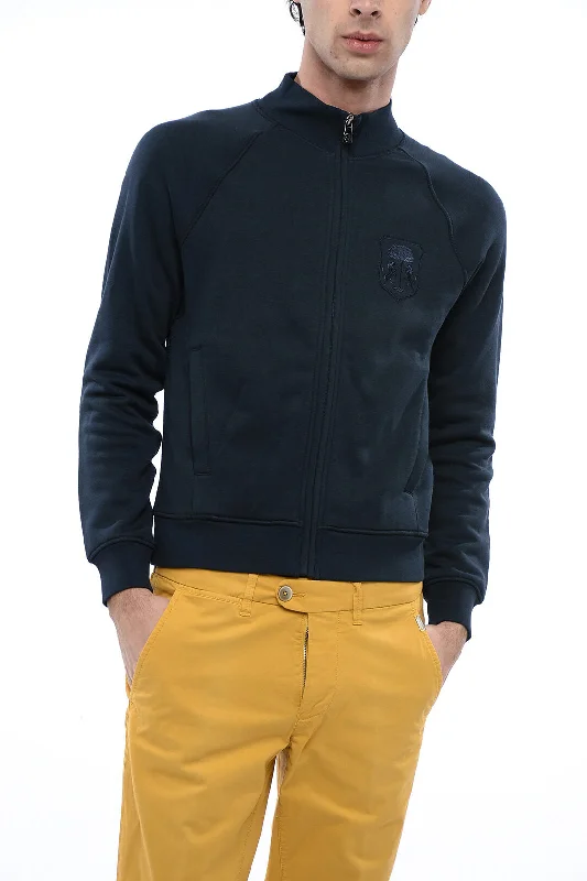 Weekend Discounts Worth Grabbing Corneliani Ton-Sur-Ton Embroidered Sweatshirt With Zip Weekend Discounts Worth Grabbing Corneliani Ton-Sur-Ton Embroidered Sweatshirt With Zip