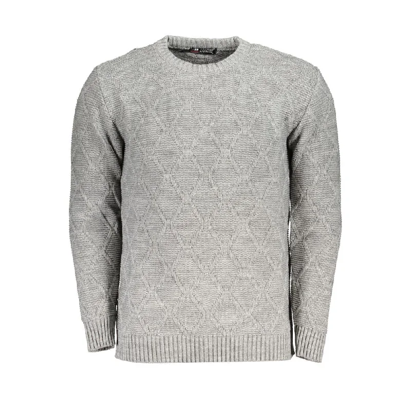Super Bargain U.S. Grand Polo  Fabric Men's Sweater