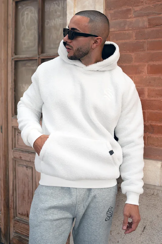 Weekend Offers That Dazzle Ikon Borg Hoodie - White