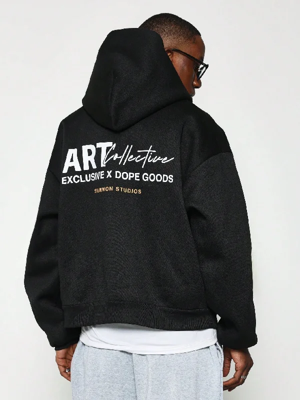 Weekend Deals That Dazzle Regular Fit Overhead Hoodie With Graphic Print