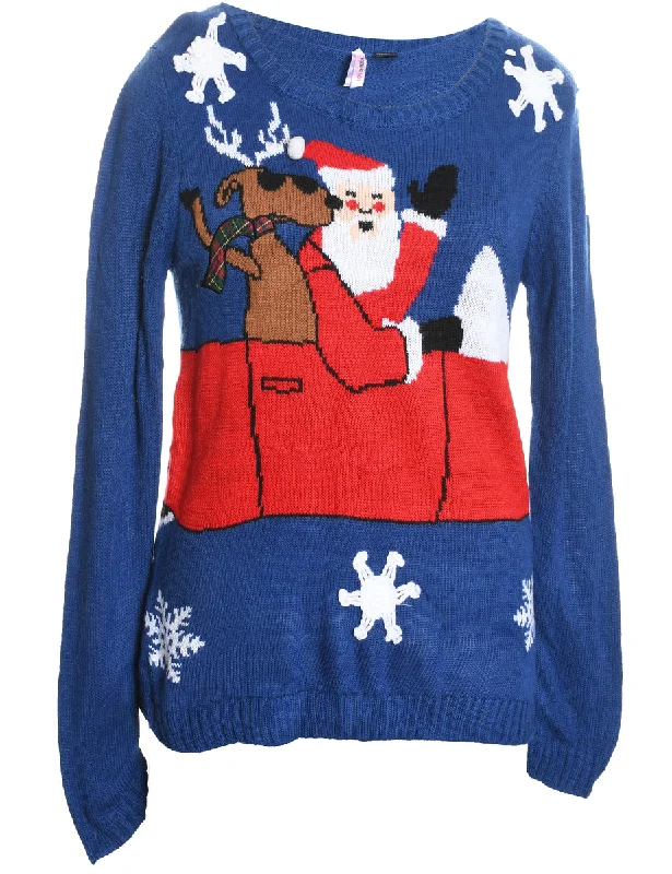 Best Choice Santa Claus Christmas Jumper - L