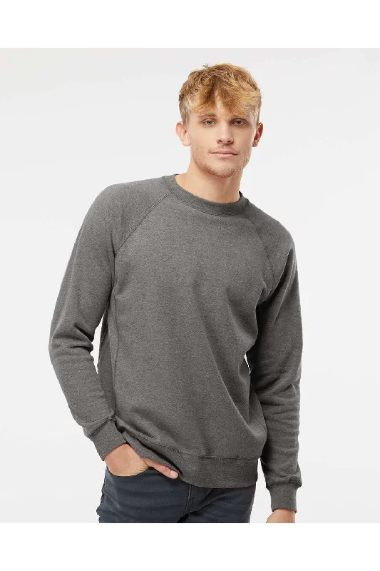 Flash Sale Independent Trading Co. Mens Special Blend Crewneck Raglan Sweatshirt - Nickel Grey
