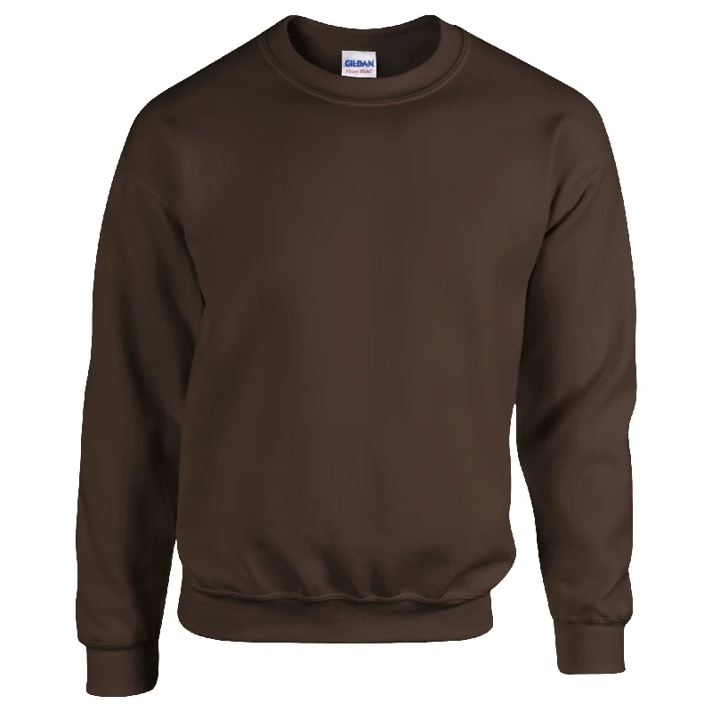 Final Offer Gildan Heavy Blend Adult Crew Neck Sweatshirt - Dark Chocolate