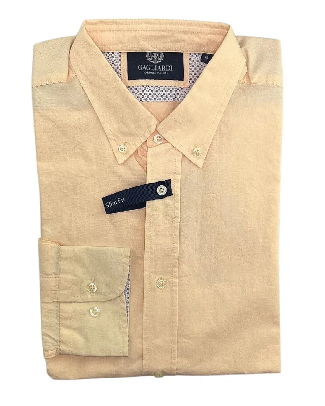 Weekend Offers That Shine Apricot Oxford Shirt