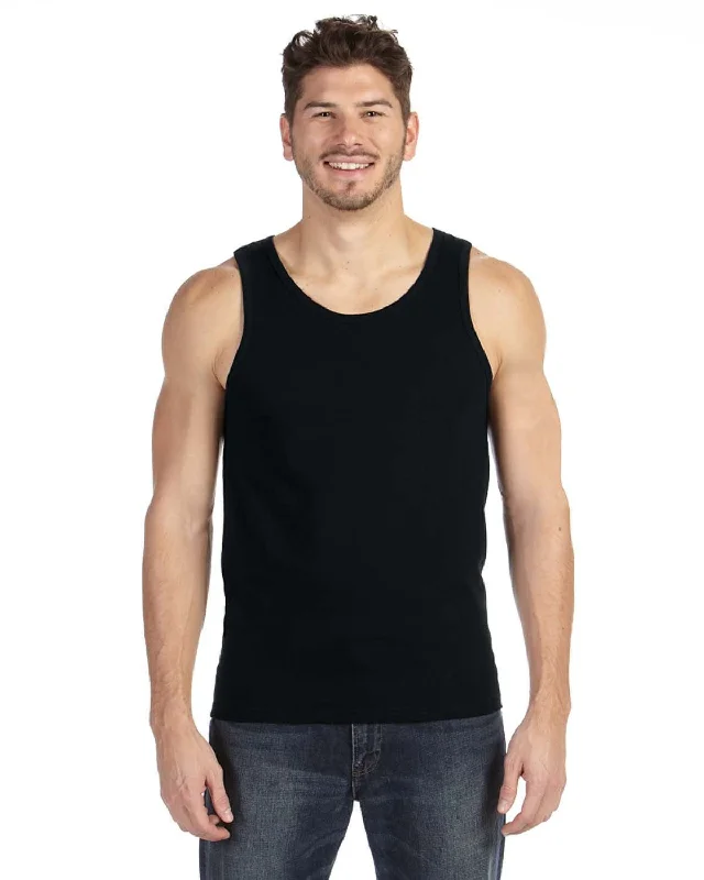 Weekend Discounts to Delight Anvil Lightweight Tank | Black