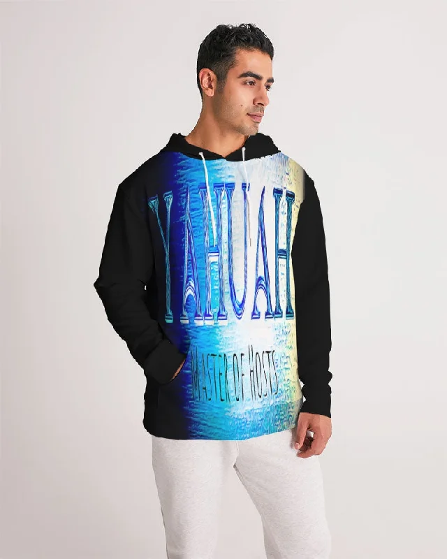 Shop Now Yahuah-Master of Hosts 01-01 Men's Designer Pullover Hoodie