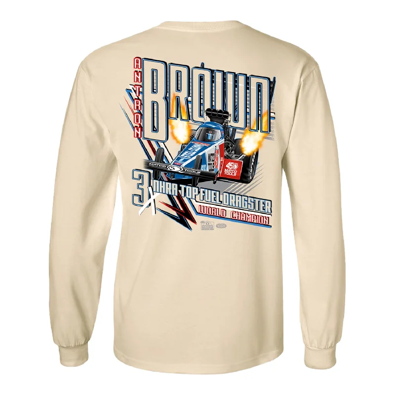 Weekend Deals to Make You Happy Antron Brown Top Fuel Long Sleeve