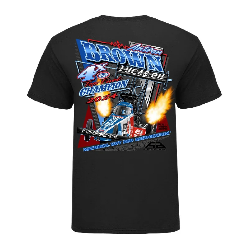 Year-End Sale Antron Brown 2024 Top Fuel Championship Shirt