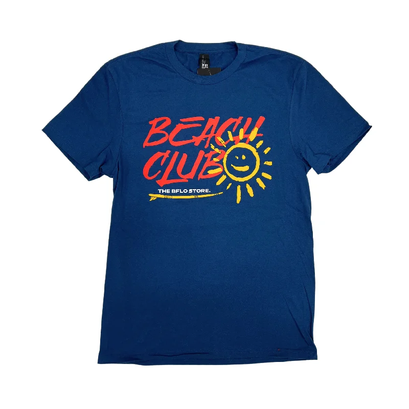 Final Offer Beach Club Neptune Blue Short Sleeve Shirt