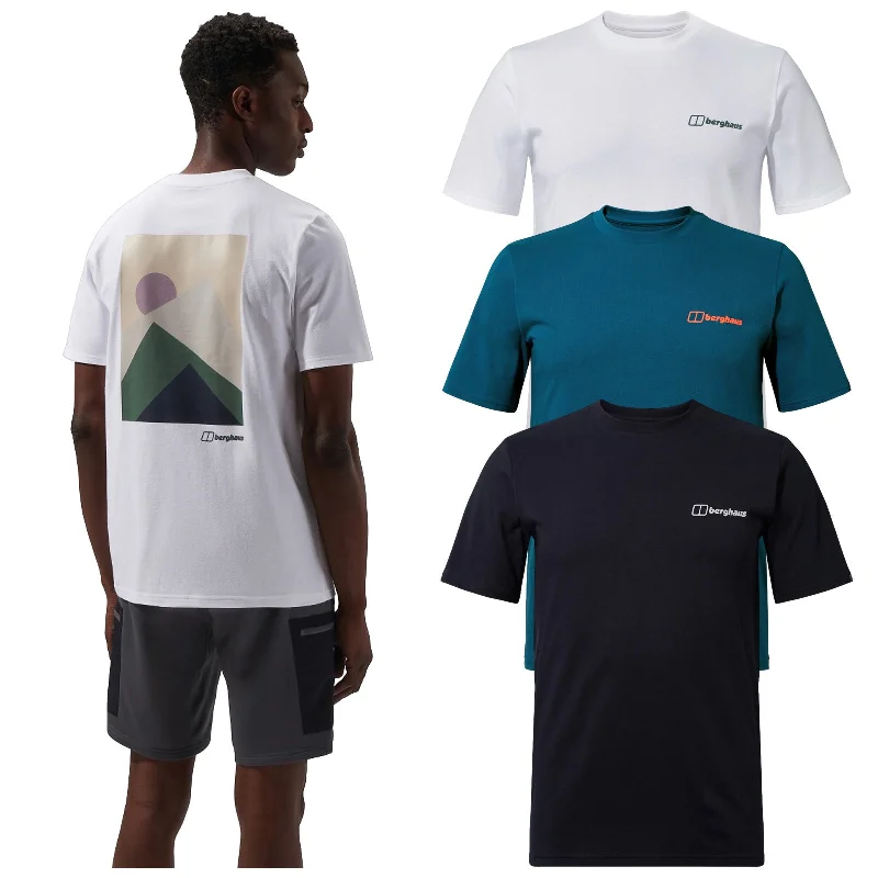Weekend Bargains Await You Berghaus Mens Mountain Silhouette T-Shirt