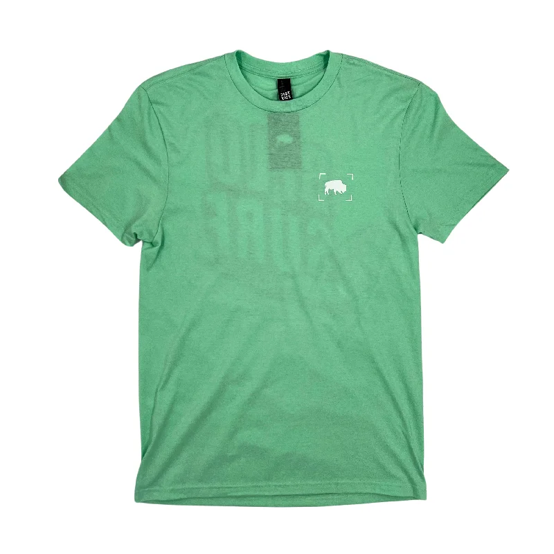 Weekend Savings Fiesta BFLO Surf Since 2012 Mint Short Sleeve Shirt