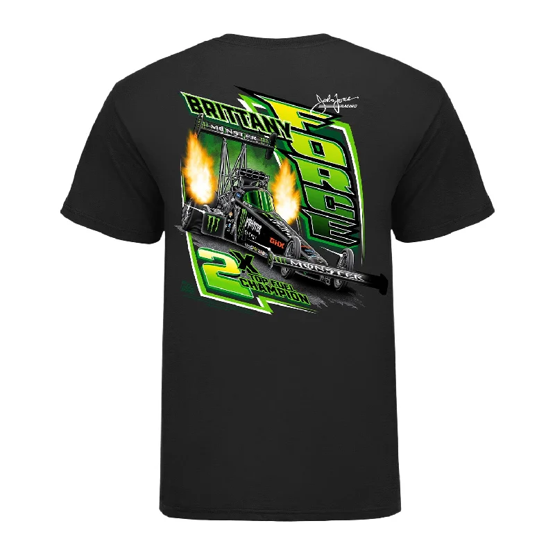 Savings Soar This Weekend Brittany Force Monster Top Fuel T-Shirt
